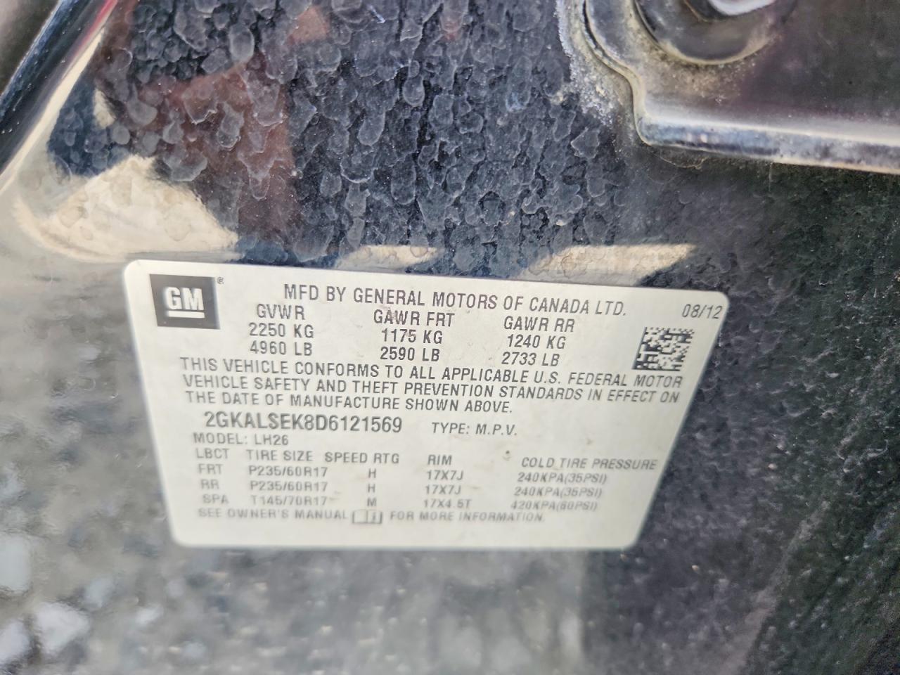GMC Terrain Sle