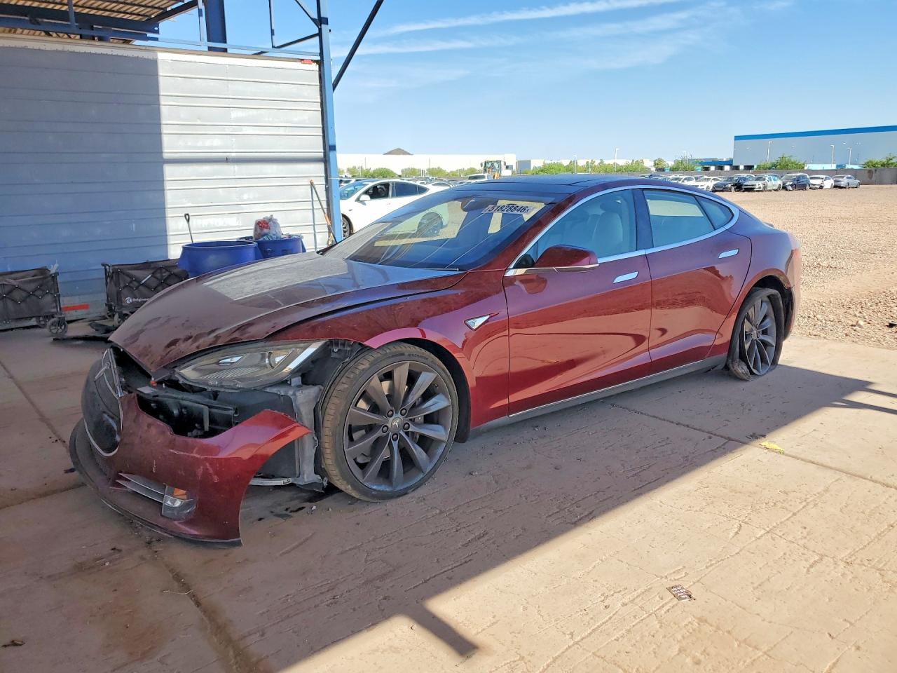 Salvage Tesla Model S Image