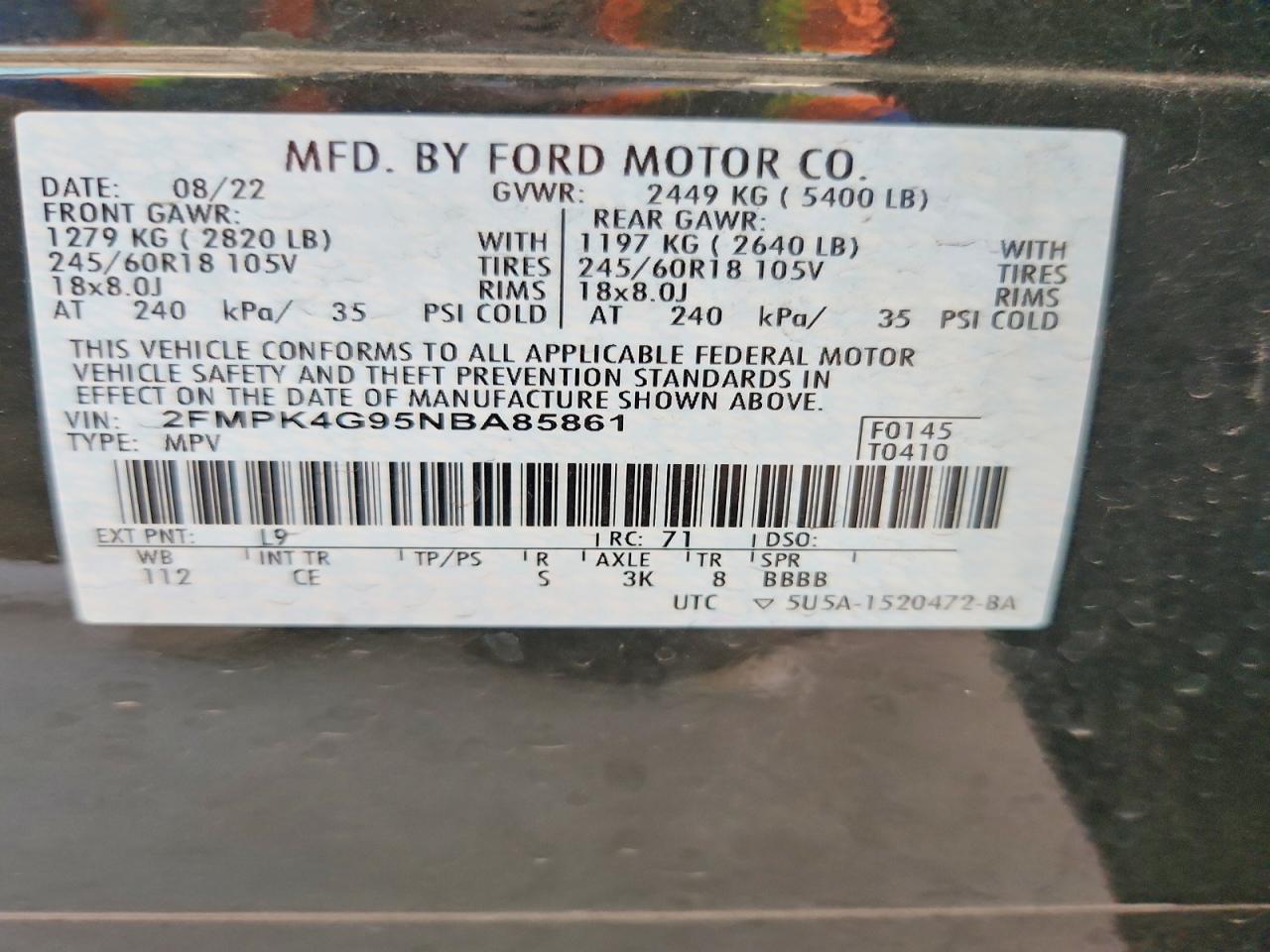 Ford Edge Se