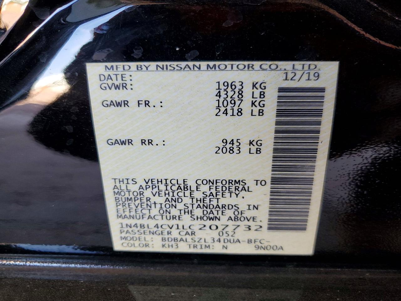 Nissan Altima Sr