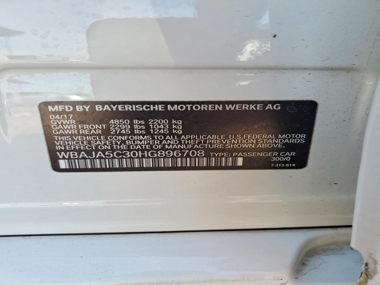 BMW 5 Series I