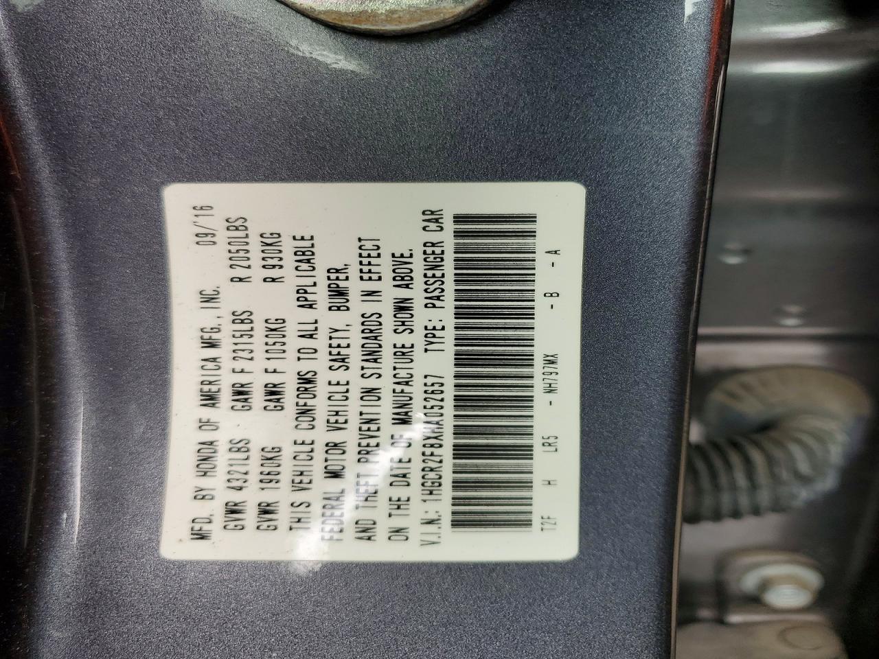 Honda Accord Exl