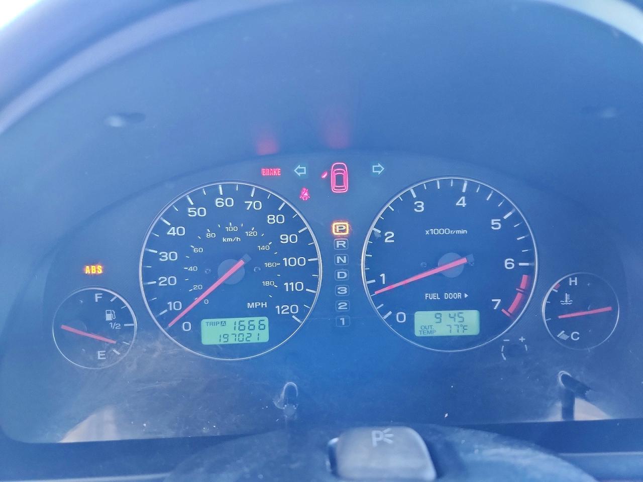 Subaru Legacy Outback Awp