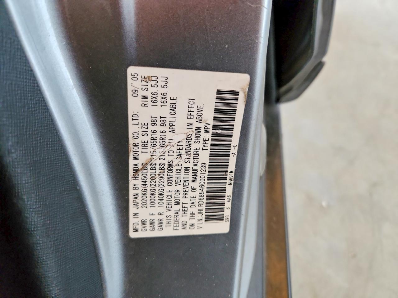 Honda Crv Lx