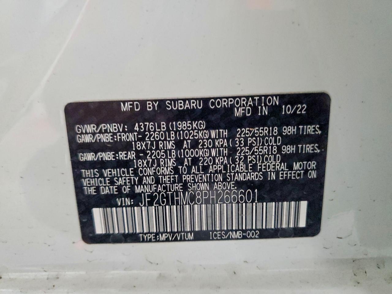 Subaru Crosstrek Limited