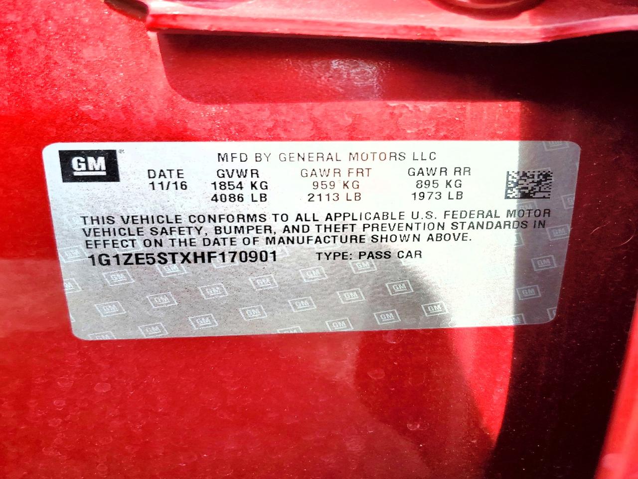 Chevrolet Malibu Lt
