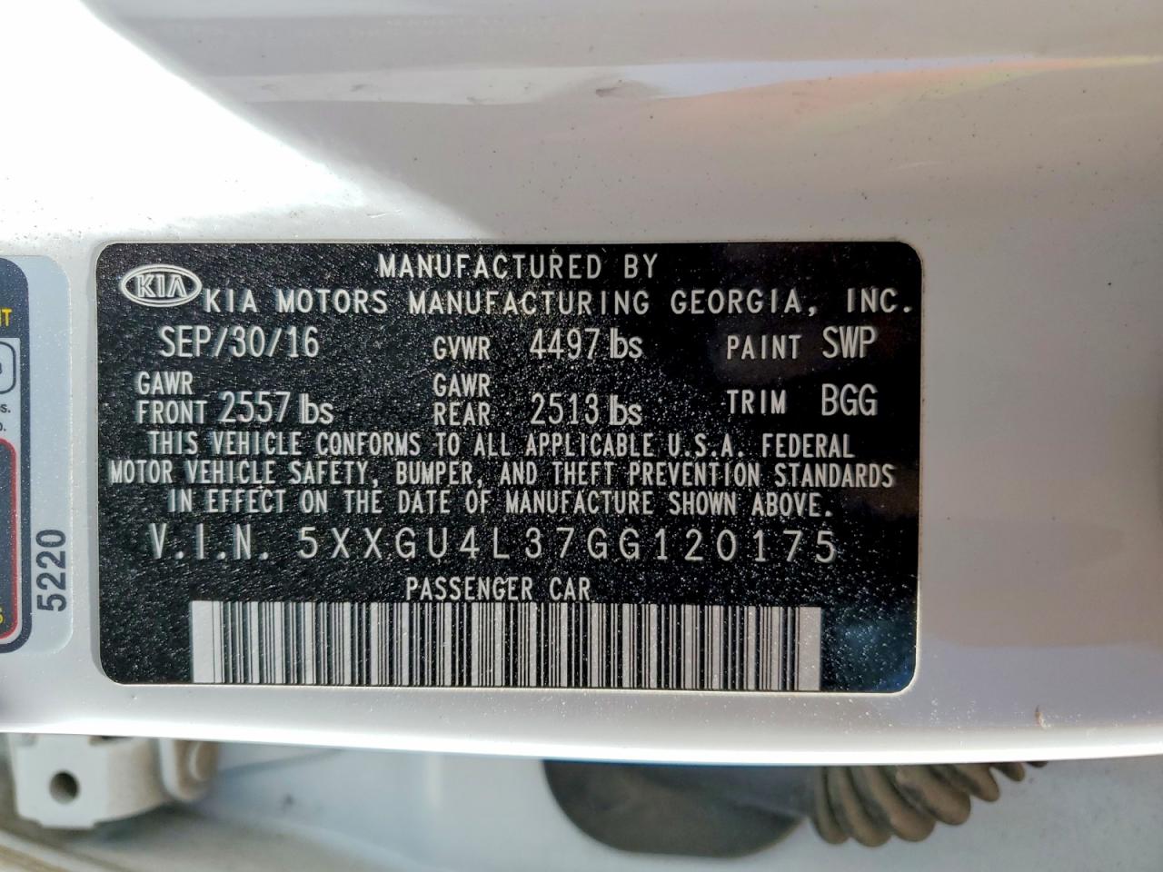 Kia Optima Ex V6