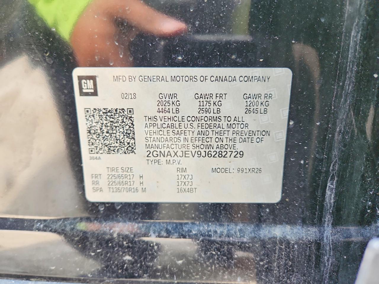 Chevrolet Equinox Lt