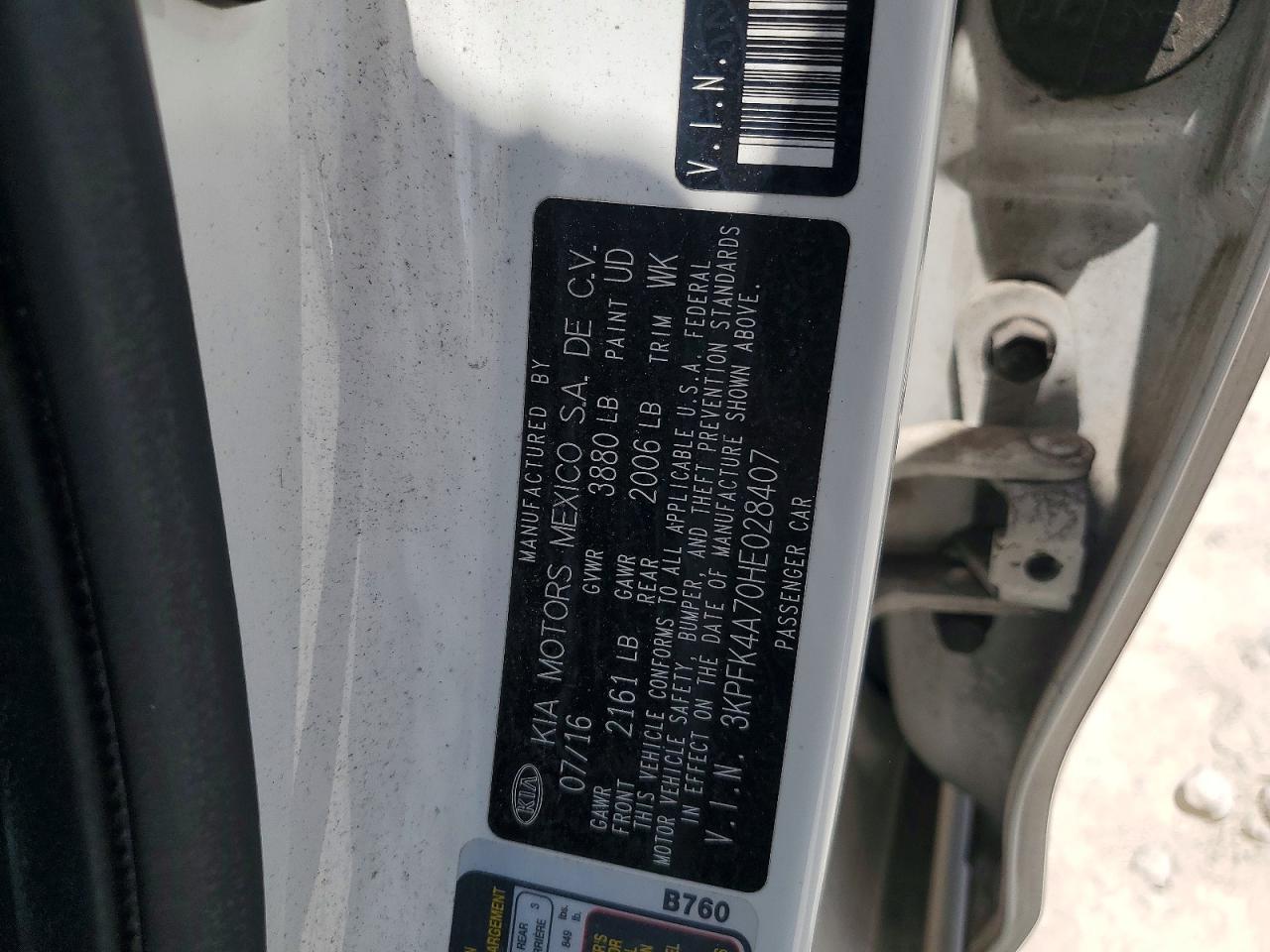 Kia Forte Lx