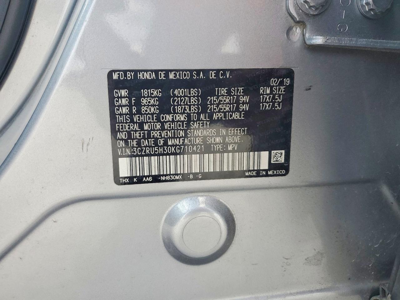 Honda HR-V Lx