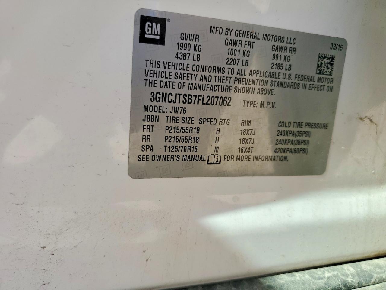 Chevrolet Trax Ltz