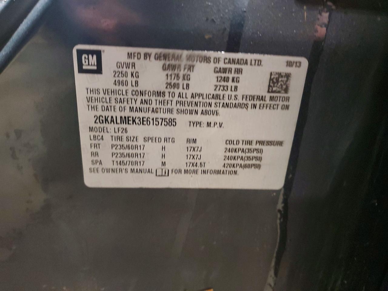 GMC Terrain Sle