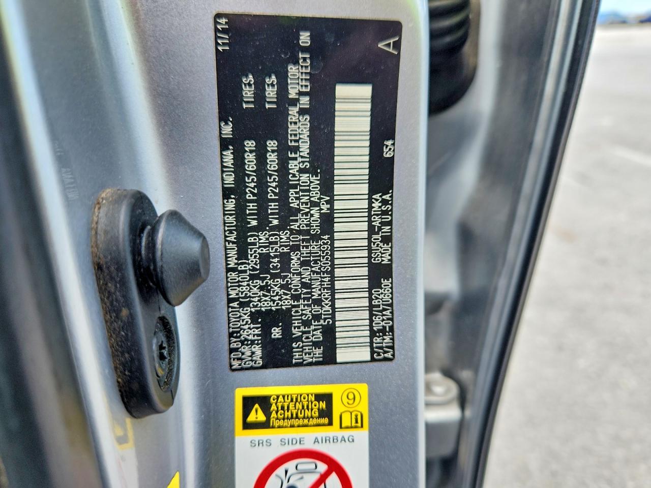 Toyota Highlander Xle
