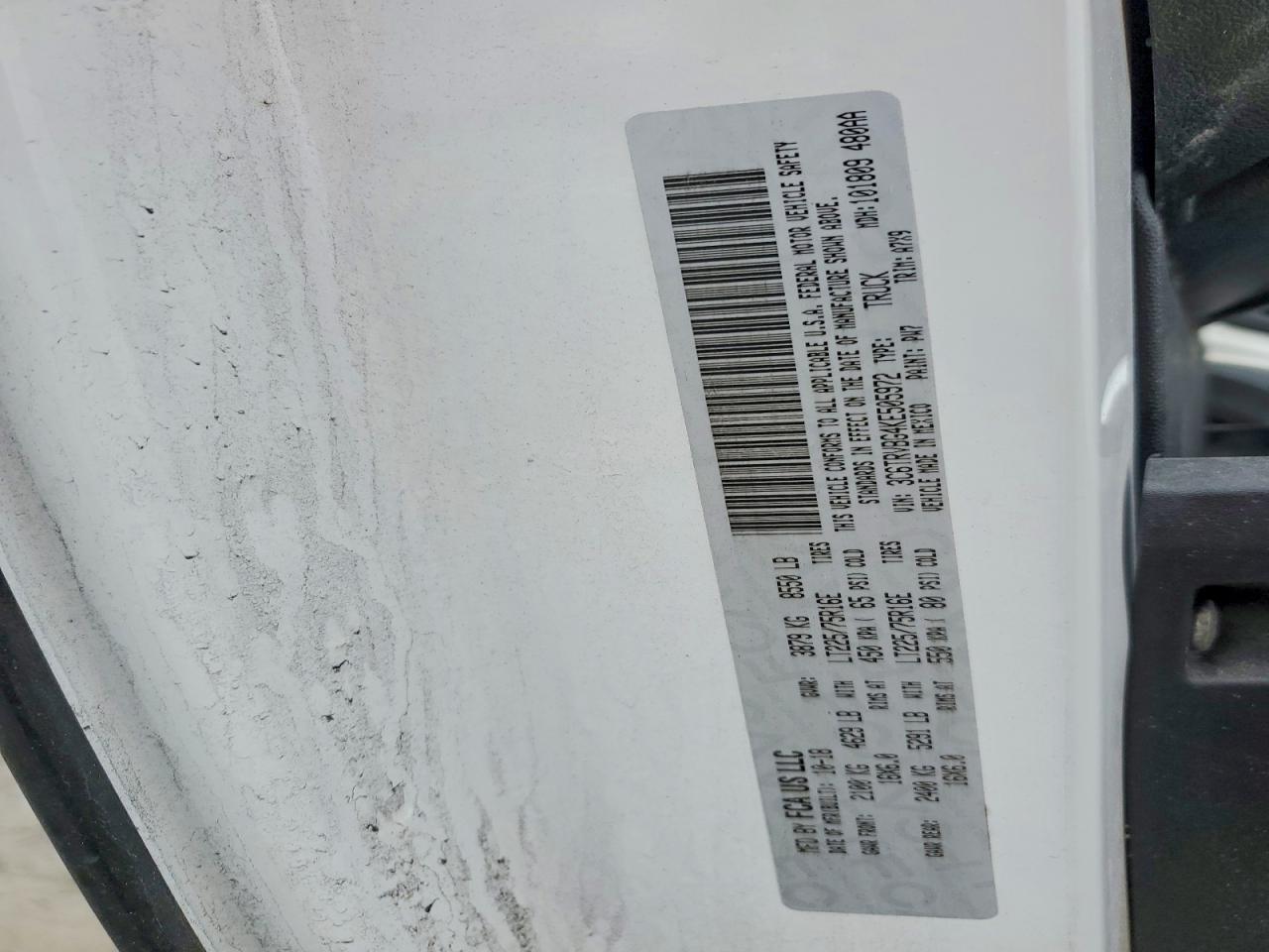 Ram Promaster 1500 High