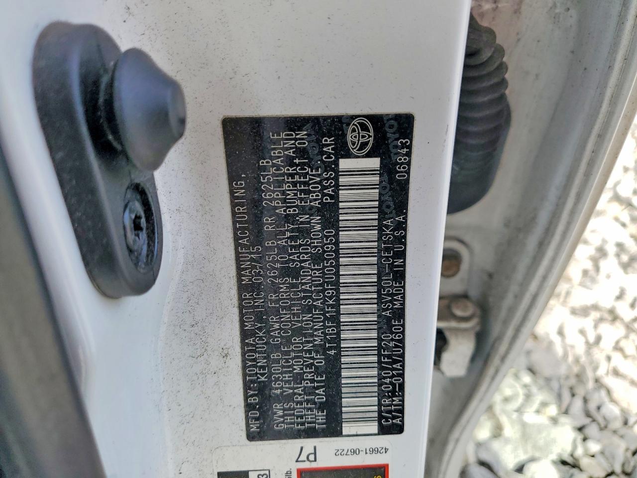 Toyota Camry Se