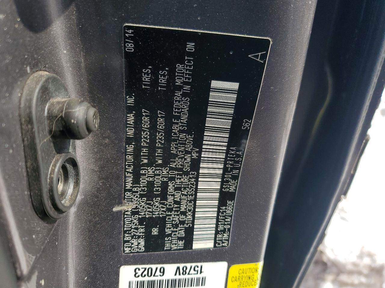 Toyota Sienna Le