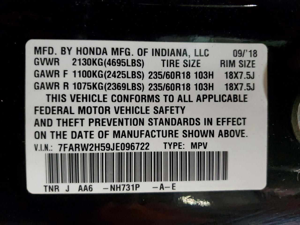 Honda Crv Ex