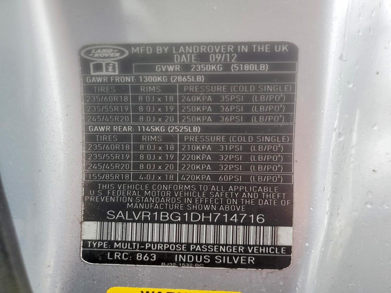 Land Rover Range Rover Pure Premium