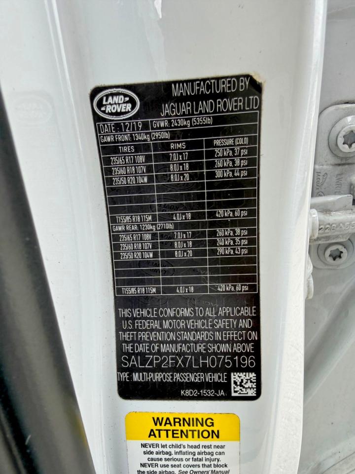 Land Rover Range Rover Se