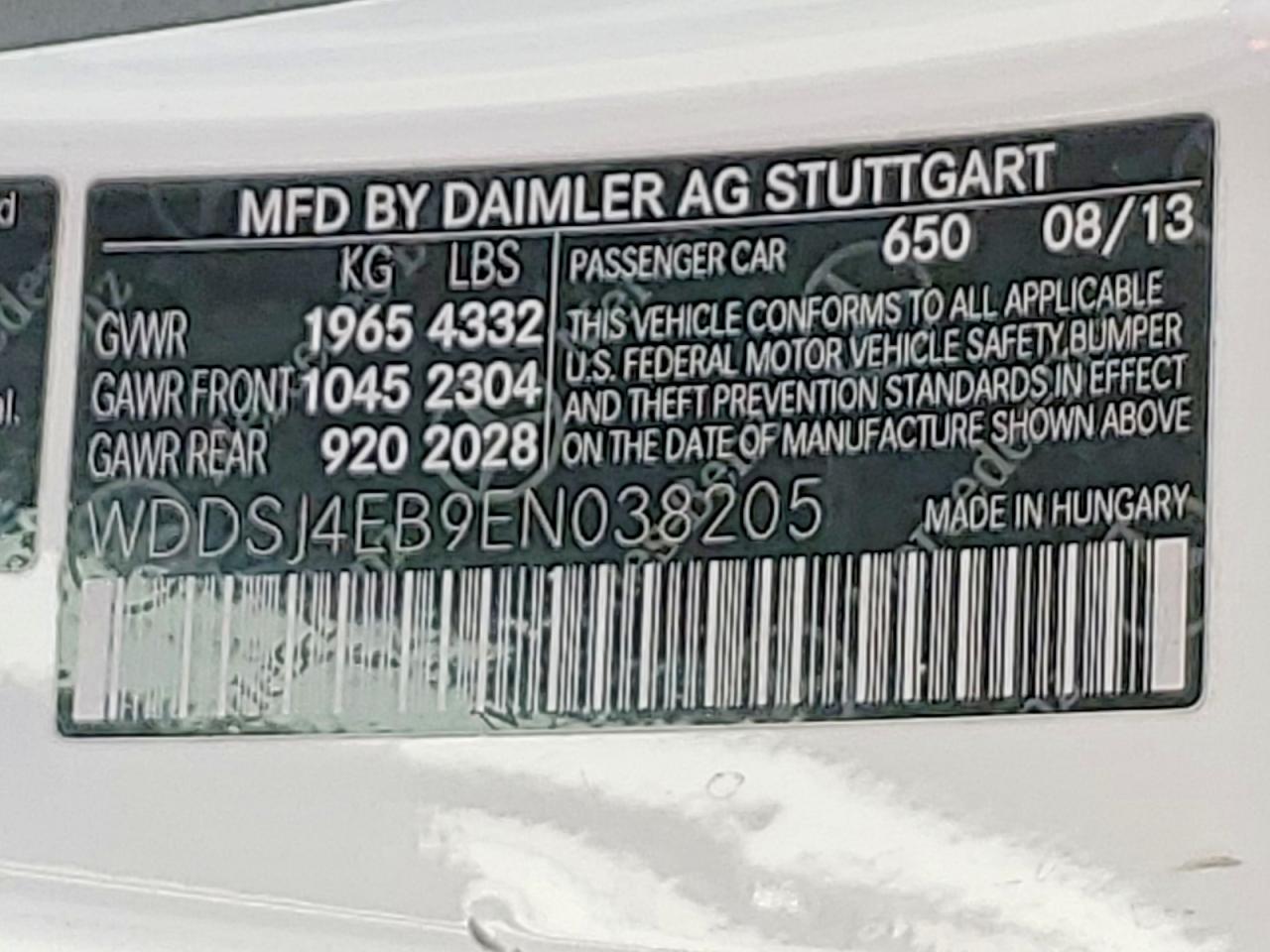 Mercedes-Benz Cla-class 250