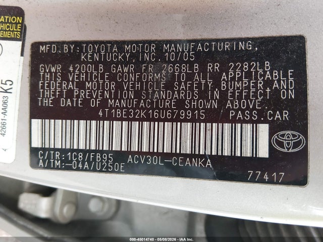 Toyota Camry Std