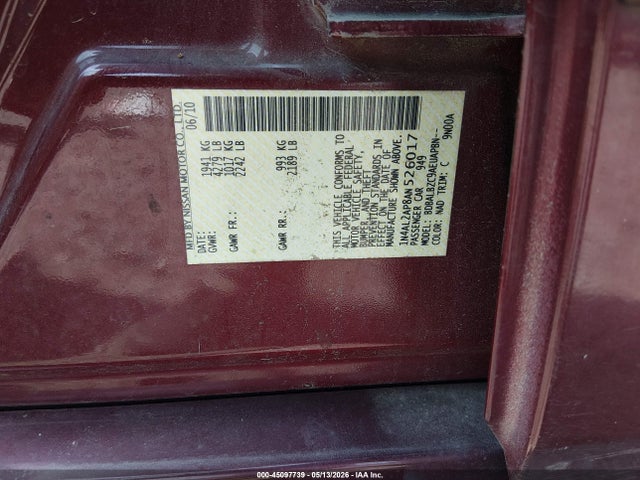 Nissan Altima 2.5 S