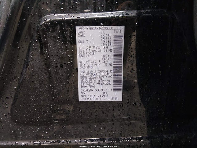 Nissan Pathfinder Sv