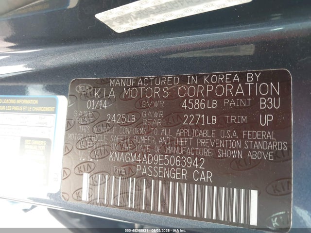 Kia Optima Lx
