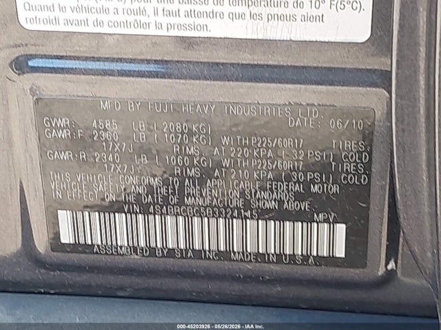 Subaru Outback 2.5i Premium