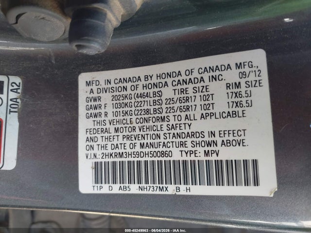 Honda CR-V Ex