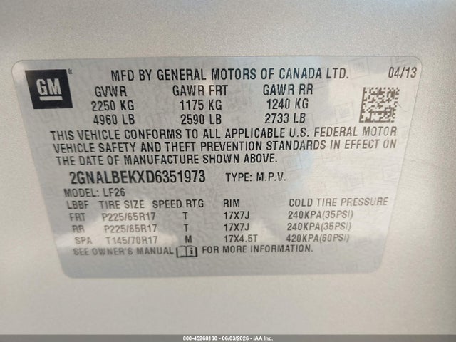 Chevrolet Equinox Ls