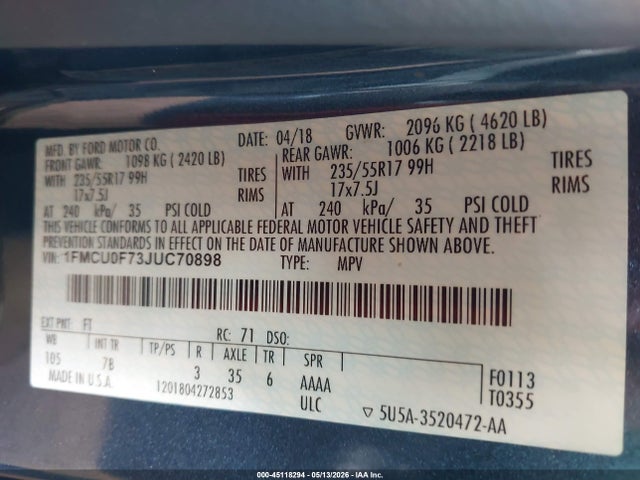 Ford Escape S