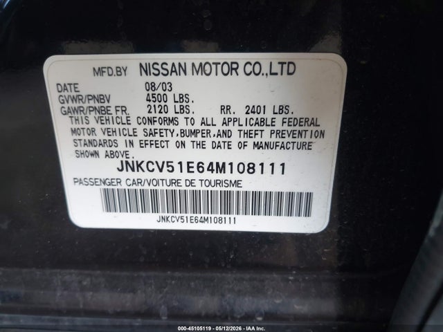 INFINITI G35
