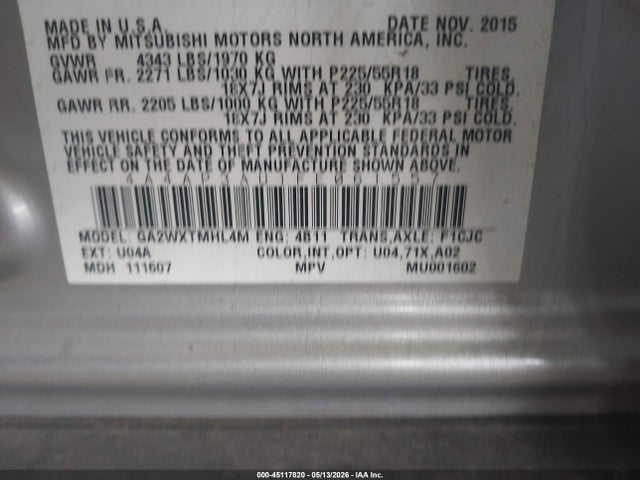 Mitsubishi Outlander Es