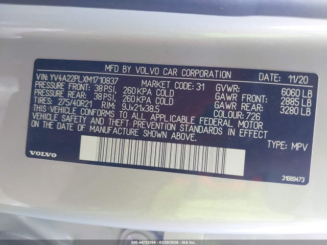 Volvo XC90 T6 Inscription 7 Passenger