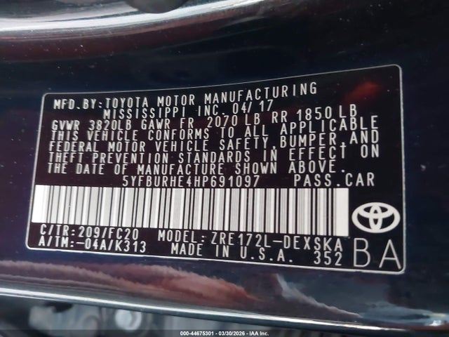 Toyota Corolla Se
