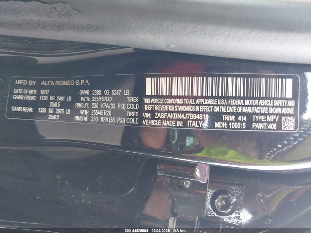 Alfa Romeo Stelvio Ti Awd