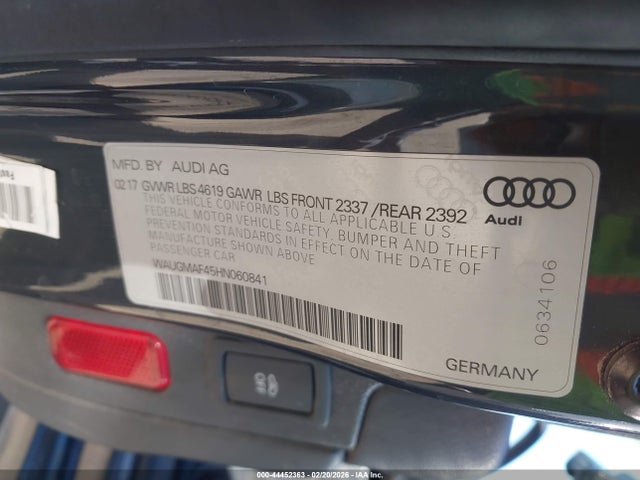Audi A4 2.0t Ultra Premium