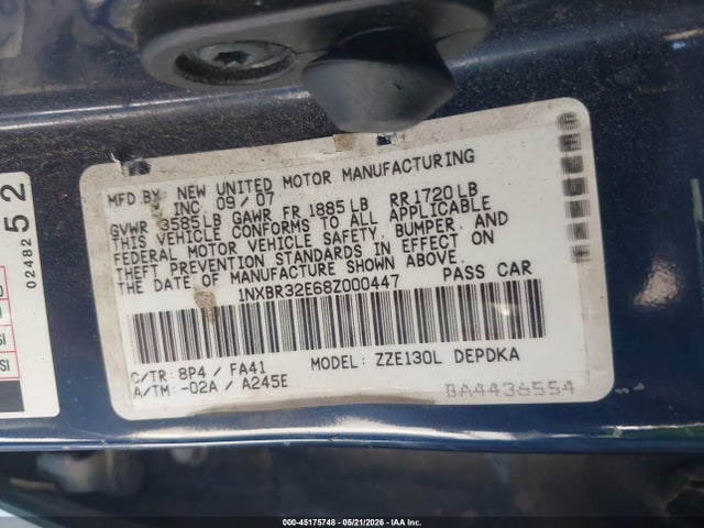 Toyota Corolla Ce