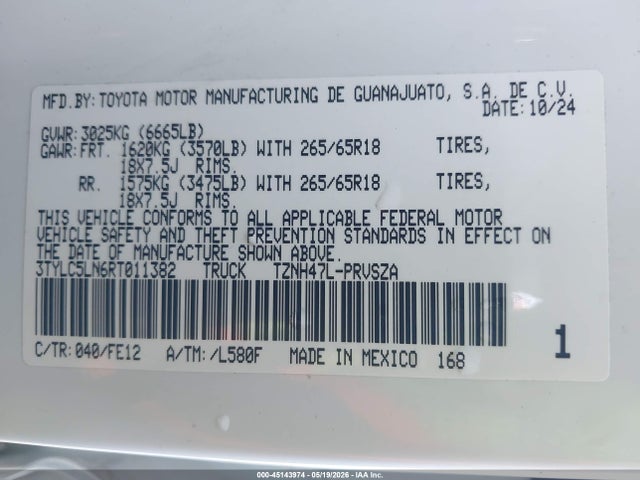 Toyota Tacoma Trd Sport 4wd