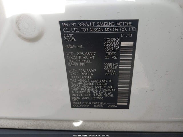 Nissan Rogue S