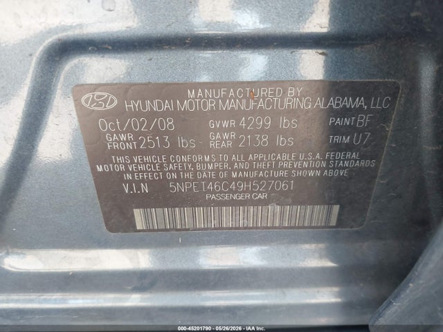 Hyundai SONATA Gls