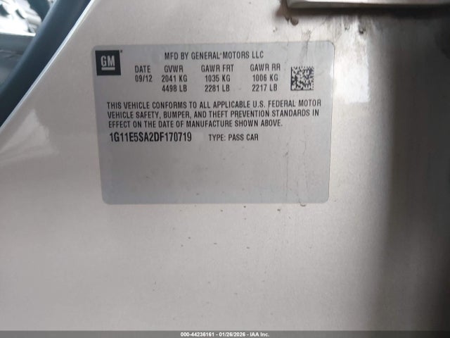 Chevrolet Malibu 2lt