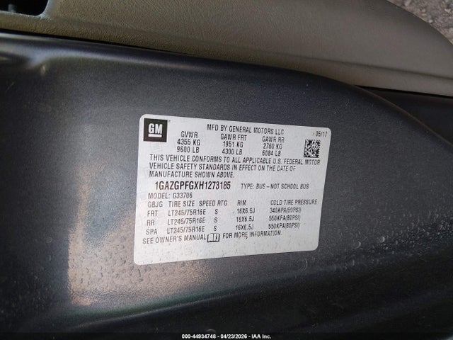 Chevrolet Express Lt