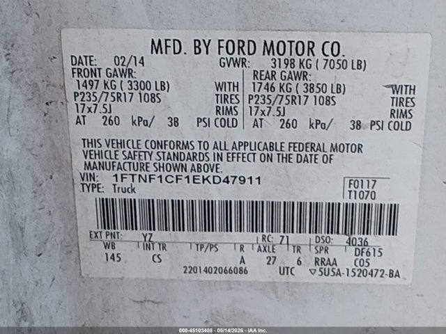 Ford F-150 Xl
