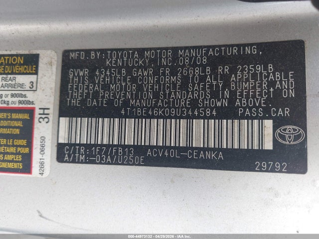 Toyota Camry Le