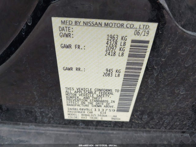 Nissan Altima S Fwd
