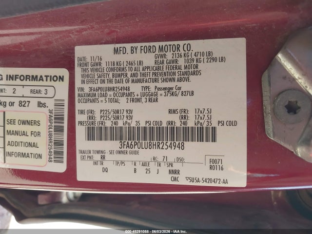 Ford Fusion Se