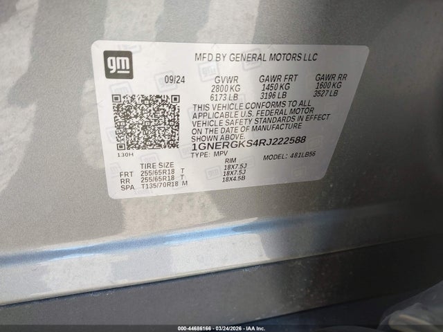 Chevrolet Traverse Fwd Lt