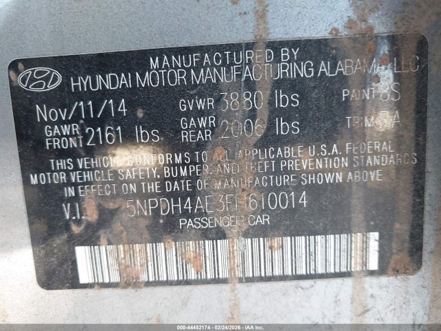Hyundai ELANTRA Se